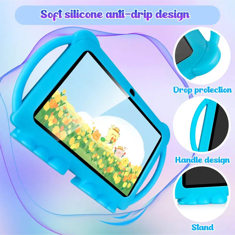 17.78 cm Toddler Tablet: Parental Control - Blue-1