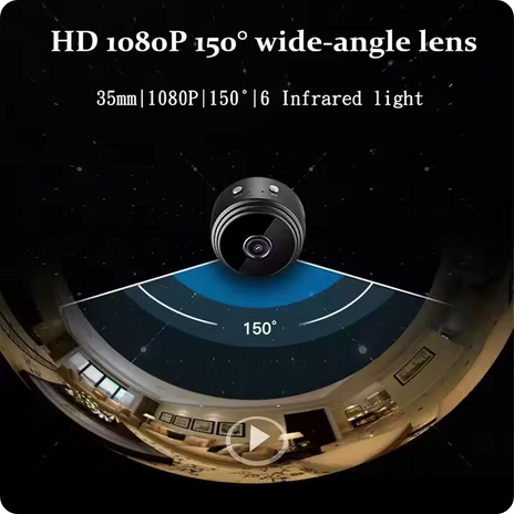A9 Mini Camera WiFi 1080P HD IP Camera Home Security Magnetic Wireless Mini Camcorder Micro Video Surveillance Camera with IR Night Vision
