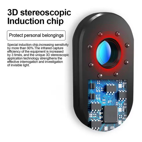 Infrared Detector Hotel Anti-snooping Camera Detector Anti-surveillance Inspection Security Protection Bug Sensor Detector