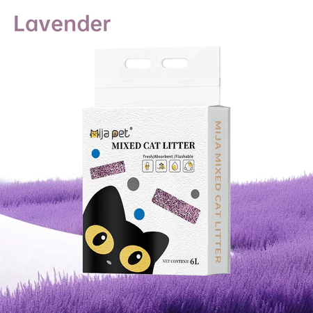 6L Tofu Cat Litter, High-Quality Mixed Tofu Cat Litter, Premium Natural Brazilian Gusin