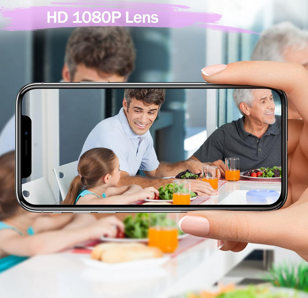 USB HUB WIFI camera, hidden camera, pinhole camera, 1080P HD camera, with night vision/motion detection function, supports memory card and mobile phone APP remote monitoring