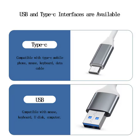New USB 3.0 Hub 4 Port USB Hub High Speed Type C Splitter 5Gbps For PC Computer Accessories Multiport HUB 4 USB 3.0 2.0 Ports