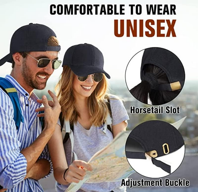 Hat hidden camera, WIFI camera, 1080P HD camera, with night vision/motion detection, supports memory card and mobile phone APP remote monitoring camera