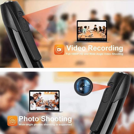 1080P HD Clip On Mini Hidden Camera Pen Video Recorder Cam DV DVR Camera Pen