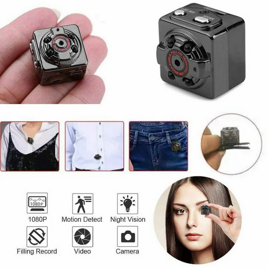 SQ 8 Smart 1080p HD Secret Micro Mini Camera Video Cam Night Vision Wireless Body DVR DV Tiny Mini Camera Microchamber