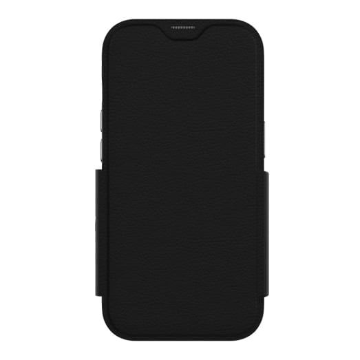 NNEDSZ EFM Monaco Case Armour with ELeather and D3O 5G Signal Plus Technology For iPhone 13 (6.1")/iPhone 14 (6.1") - Black / Space Grey-1
