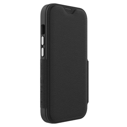 NNEDSZ EFM Monaco Case Armour with ELeather and D3O 5G Signal Plus Technology For iPhone 13 (6.1")/iPhone 14 (6.1") - Black / Space Grey-2